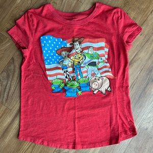 Disney Girl Toy Story America T-Shirt Size Medium